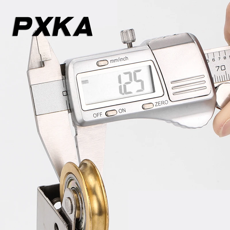 구식 알루미늄 합금 문짝 및 창 도르래 유형 73 순 구리 베어링 번역 슬라이딩 창, 2 개