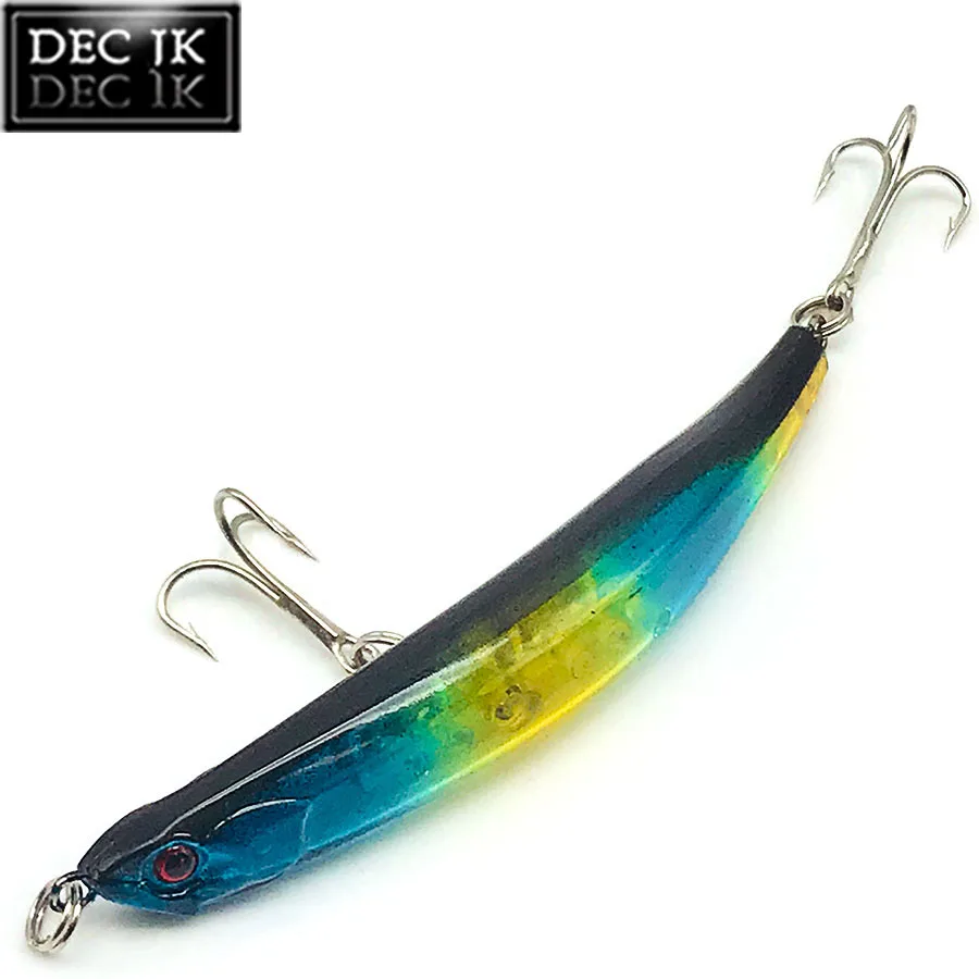 1PCS Topwater Hard Plastic Bent Pencil Fake/Artificial Bait For Pike Trout Swimbait Sea Wobblers Fishing Lures China Floating