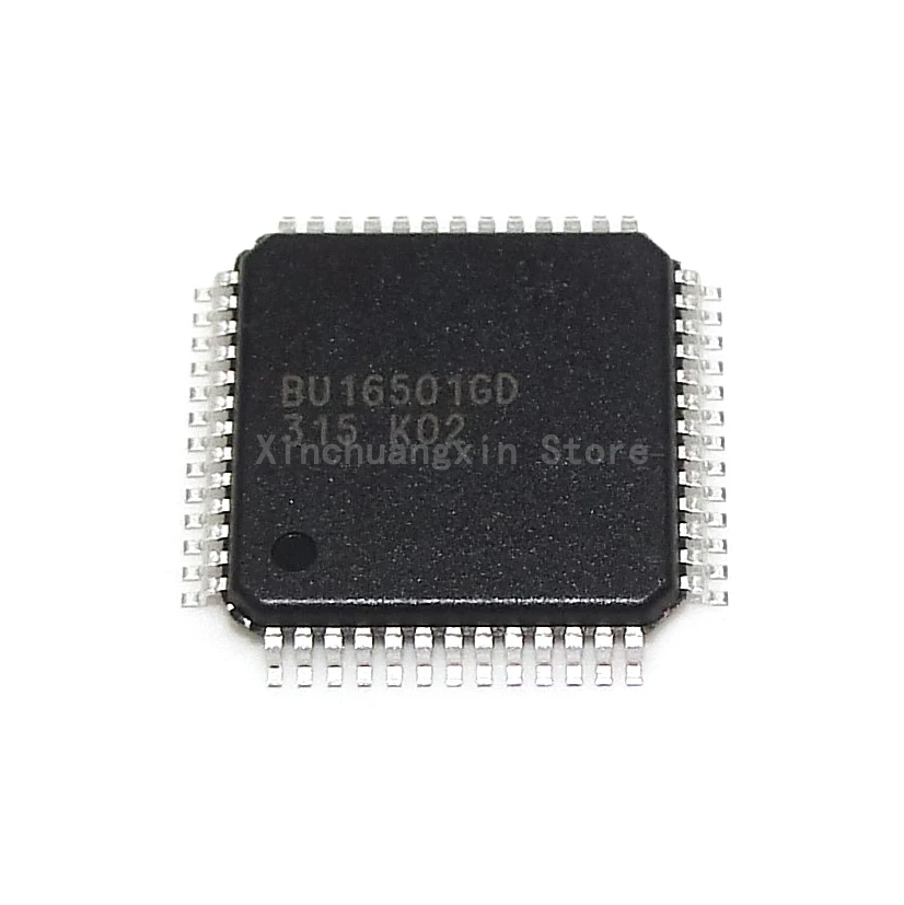 BU16501GD LED Driver with I²C Compatible and 3-wire Serial Interface  for 8x16 LEDs in Dot Matrix