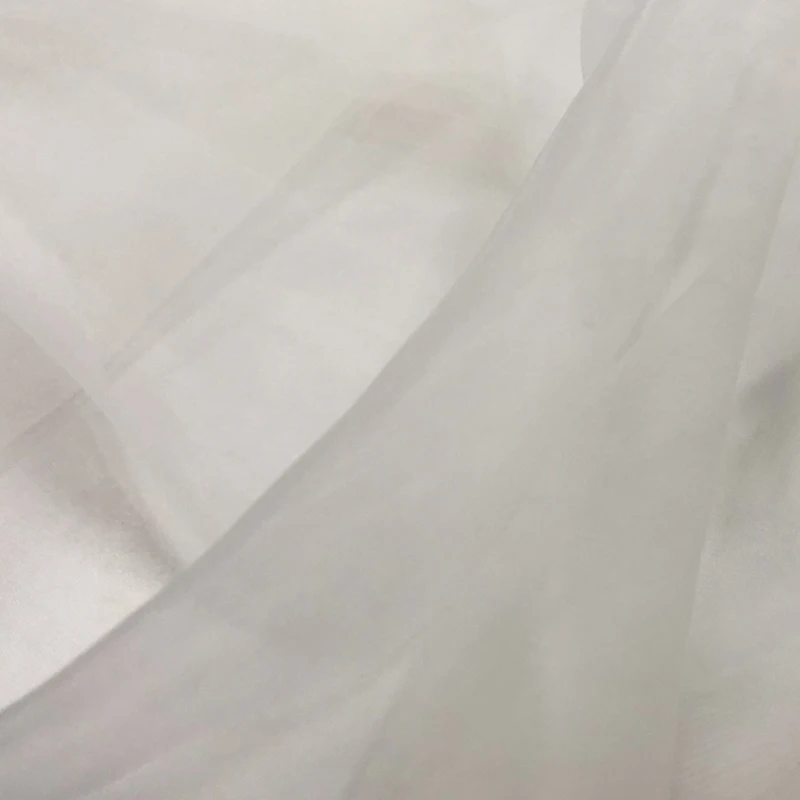 1M*1.5M Width Peach Color Sheer DIY Organza Organza Fabric Swags For Romantic Wedding fabric