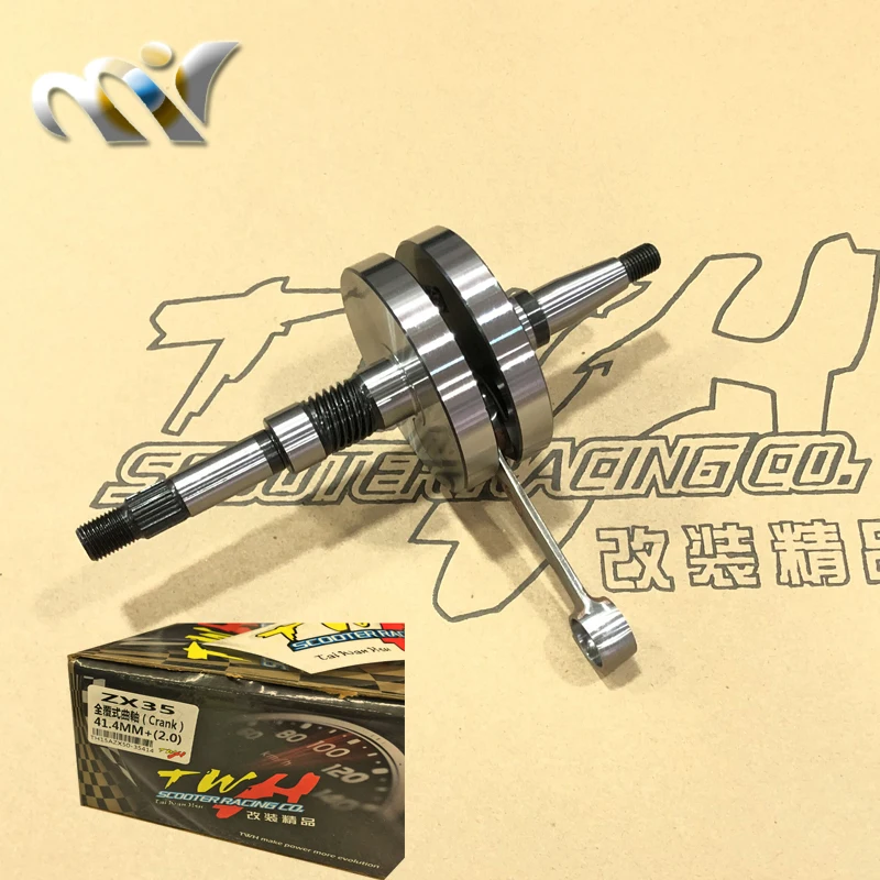 Taiwan TWH For HONDA DIO ZX AF34 AF35 ZX50 DIO50 41.4MM+2.0 Fully closed crank High quality crankshaft