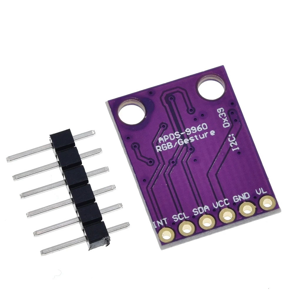 TZT 1/3PCS GY-9960-3.3 APDS-9960 Näherungserkennungs- und berührungslose Gestensensoren RGB und Gestensensor für Arduino – Detail 5