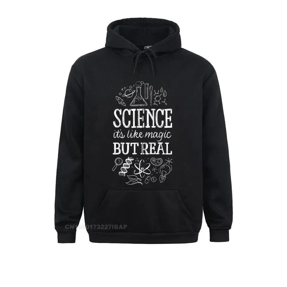 Science is like Magic but Real Zip Hoodie Slim Fit Hoodies Prevailing Mens Sweatshirts Simple Style Mother Day Sportswears