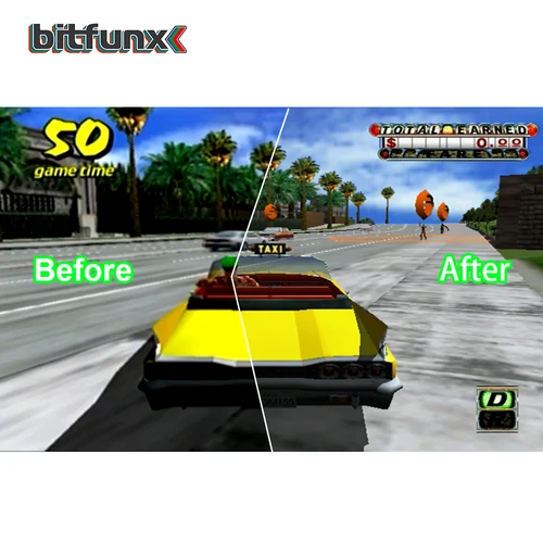Imagen 2 del producto Bitfunx-Adaptador de vídeo y Audio VGA a Digital compatible con HDMI para consola de juegos SEGA Dreamcast NTSC y PAL