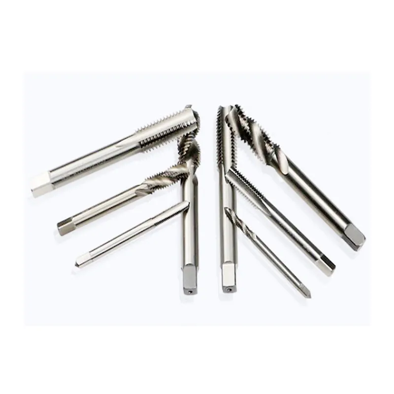 SANAI Machine Taps HSS Drill Bits Metric Straight / Spiral Flutes Thread Taps M2 -M24 Screw Thread  Taps