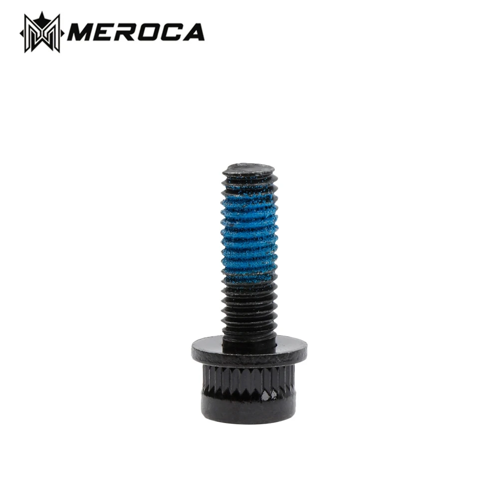 

1 Pcs MEROCA High Carbon Steel M6*18mm Bicycle Disc Brake Caliper Bolt MTB Mountain Fixing Screw