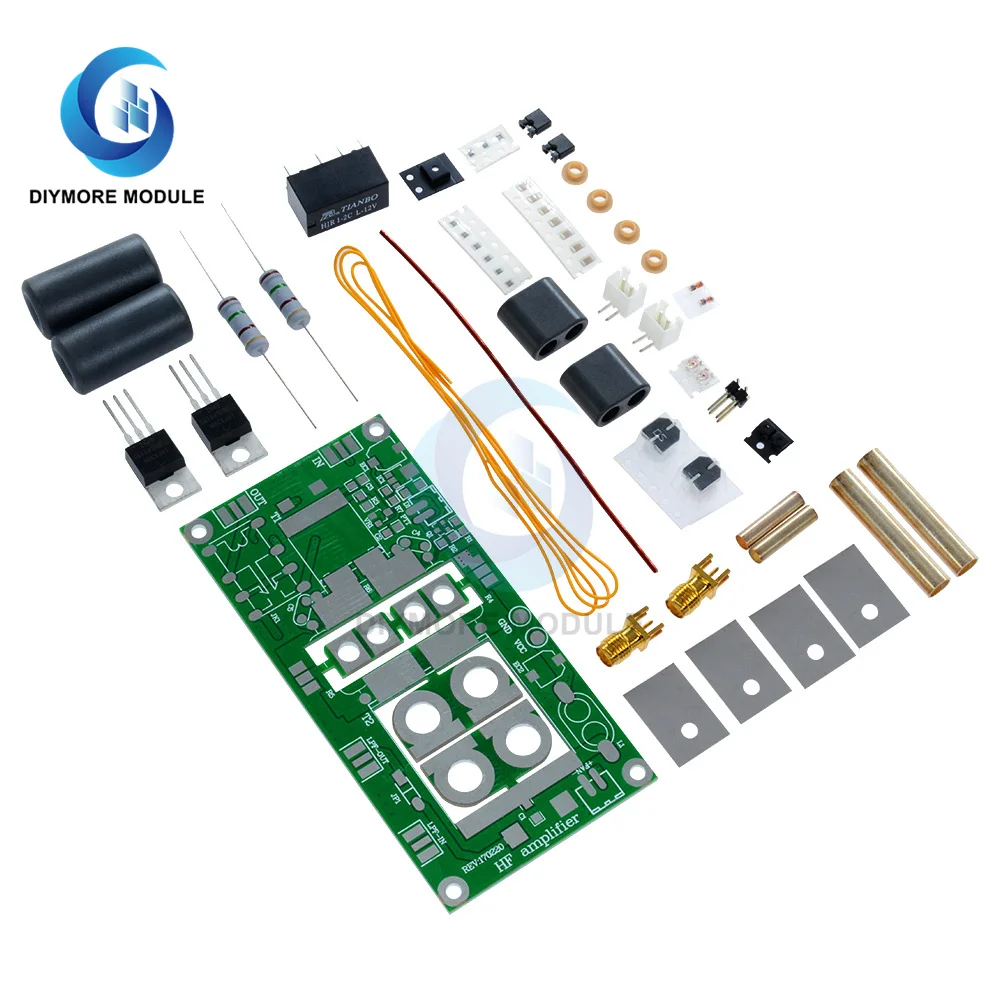 45W/70W SSB Linear HF Power Amplifier 3.5-30Mhz DIY Kits For YAESU FT-817 KX3 SMD Part Soldered Radio Transceiver Speaker Module