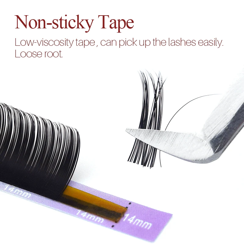 SONG LASHES  Wholesale Price Eyelash Extensions for Salon Soft Thin Tip Length 16.17.18.19.20 mm Eyelash Extension