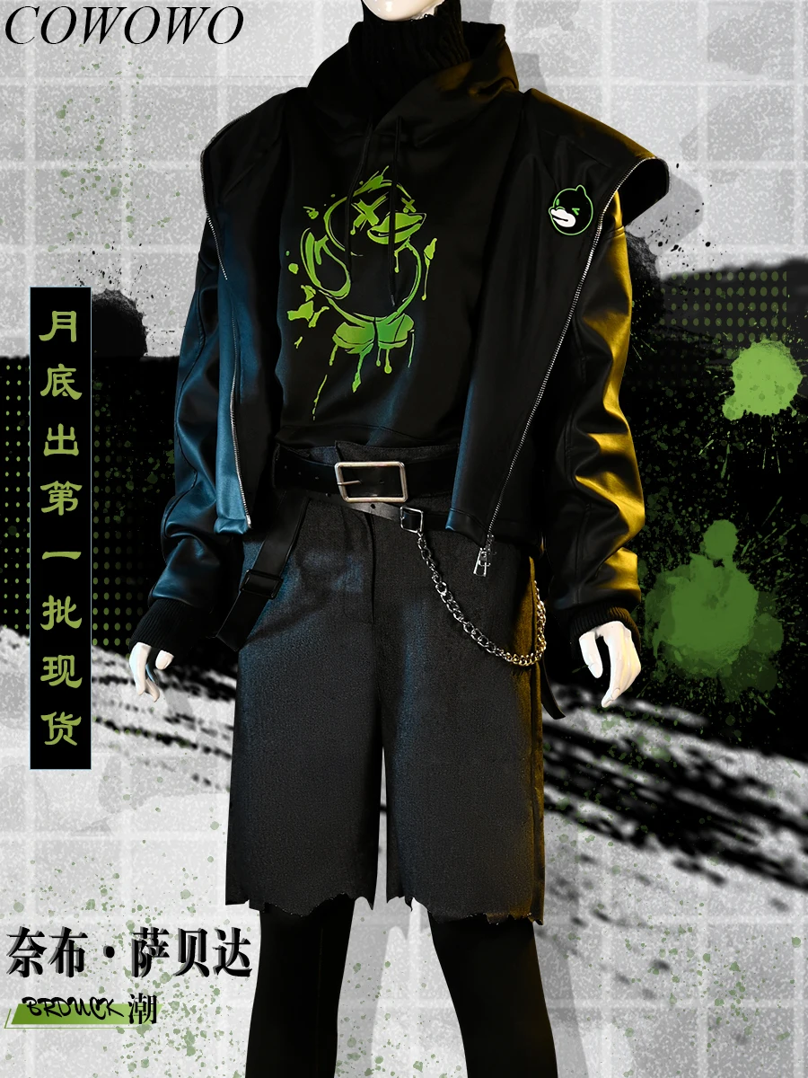 COWOWO Anime! Identity V Naib Subedar BDuck Game Suit Fashion Uniform Cosplay Costume Halloween Role Play Outfit Men 2021 NEW