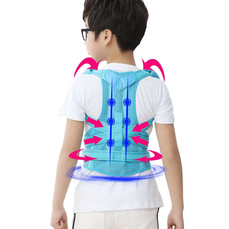 Pediatric Back Posture Corrector Brace Baby Back Shoulder Support Belt Posture Correction Belt for Children Belt