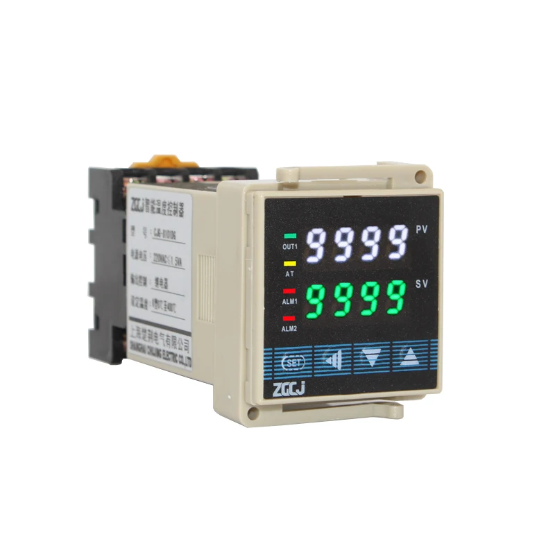 

Din pid thermostat 2 relay output high temp alarm -199.9~1372'C regulator control din temperature controller