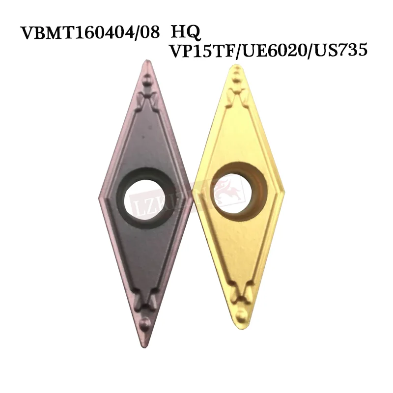 10 шт., VBMT160408 VBMT 160404 HQ VP15TF US735 UE6020