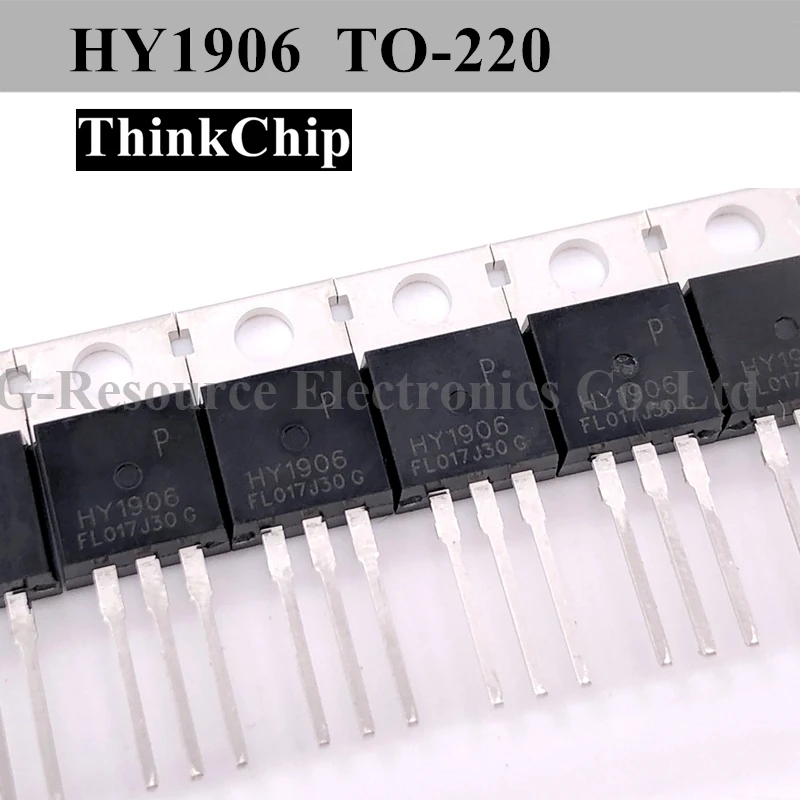 Одноканальный МОП-транзистор серии hya6 (HY1906B TO263 HY1906D TO252 HY1906P TO220 HY1906U TO251 HY1906V HY1906C2 PDFN8L)