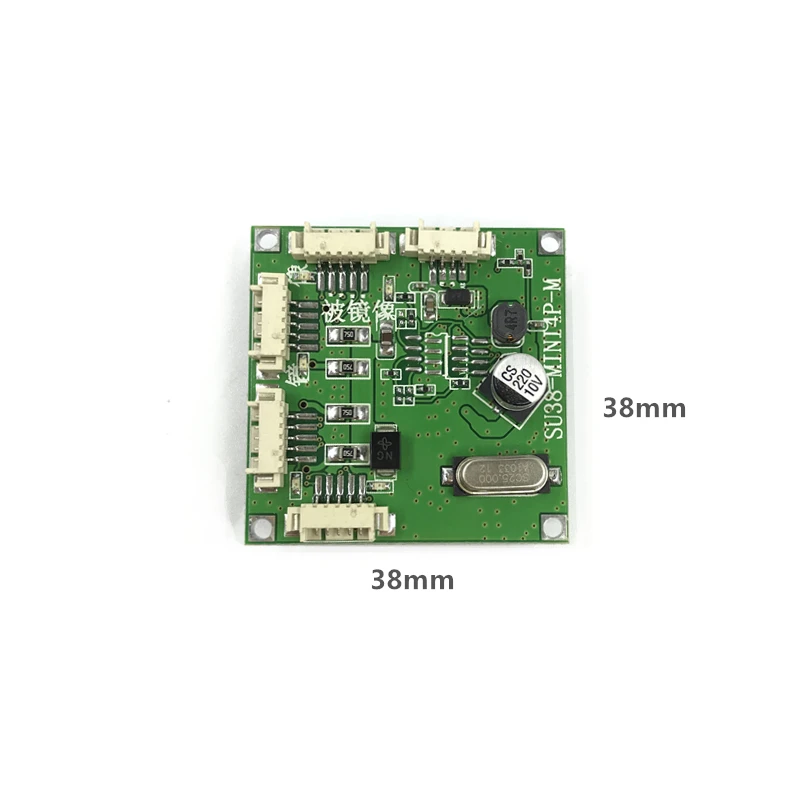 MINI PBCswitch โมดูล PBC OEM โมดูล MINI ขนาด 3/4/5 พอร์ตเครือข่ายบอร์ด PCB MINI Ethernet โมดูลสวิทช์ 10/100Mbps