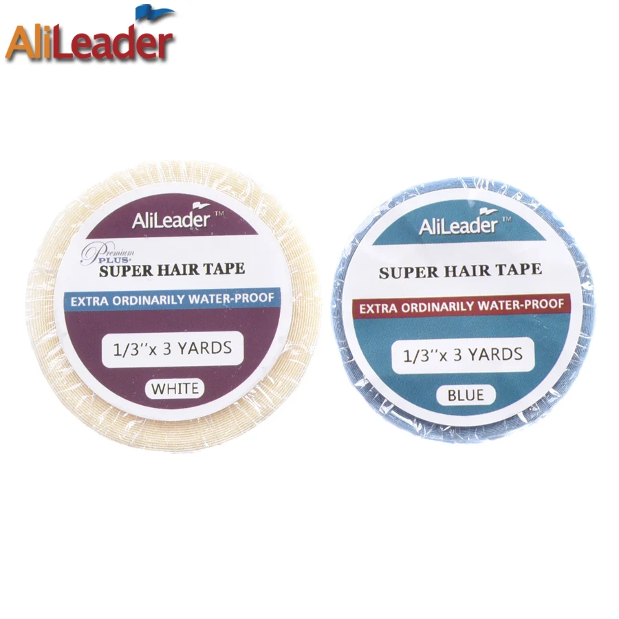 Alileader – ruban adhésif Double face résistant et imperméable pour Extension de cheveux/dentelle/toupet, 5 feuilles, 60 pièces