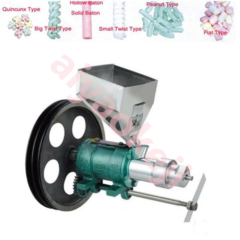 220V/380V Corn and Rice Multifunctional Food Puffing Machine 25kg/h Puffed Corn Snacks Making Machine