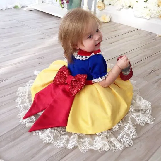 Vestido de princesa para meninas 1 ano, vestido infantil para aniversário de menina, roupa para bolo, vestidos infantis de 12m