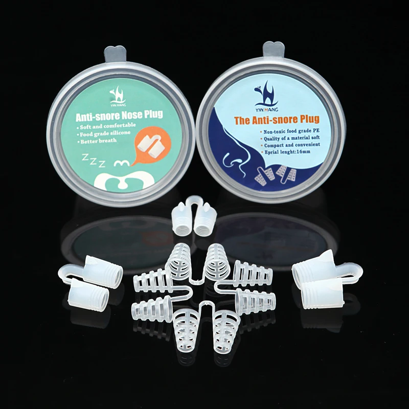 Silicone Anti-Snoring Device Breathe Freely Sleep Medical-Grade Hollow Aid Nasal Dilator Ventilation Easy Breath Health Sleep