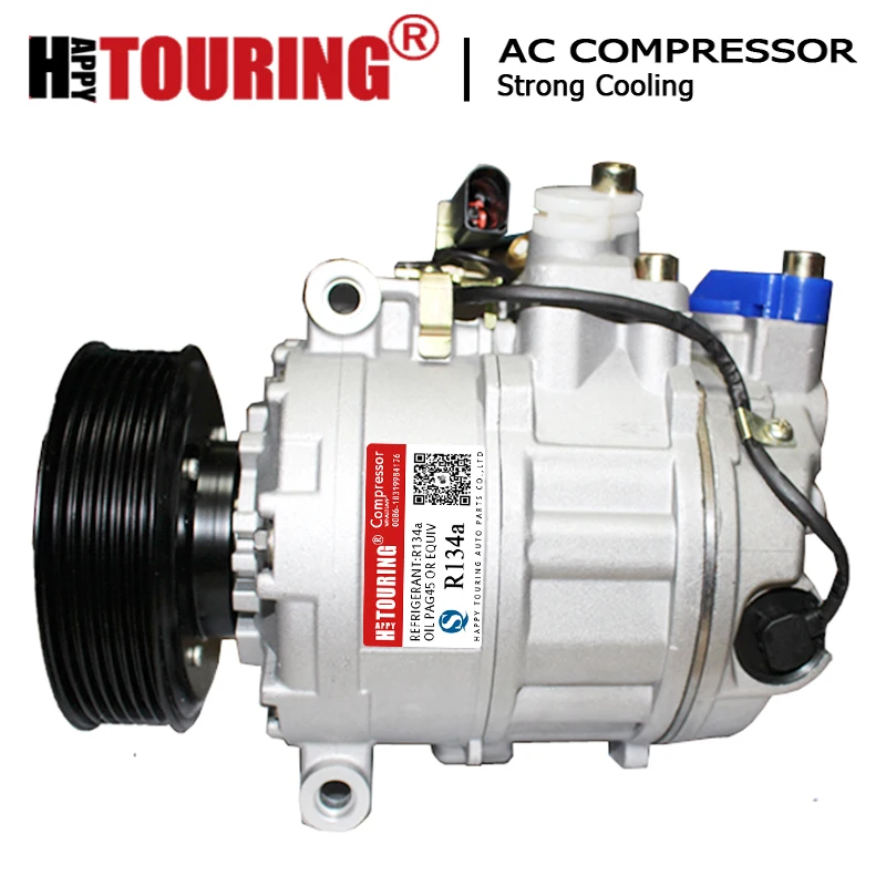 

AC compressor for vw touareg 2005-15 3.6L 4711392 4711516 7L6820803D 7L6820803G 7L6820803L 7L6820803P 7P0820803E 7P0820803M