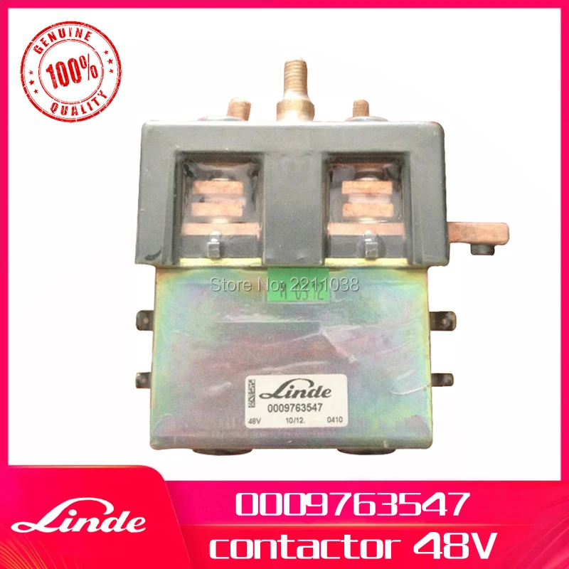 

Linde forklift genuine part 0009763547 contactor 48V used on 322 324 335 electric truck E12 E14 E15 E16 E18 E20