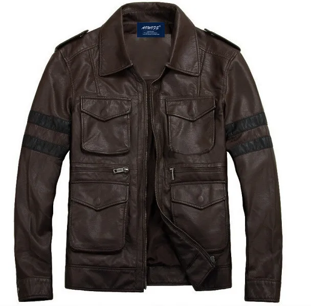 Hete Verkoop Motorfiets Cavalier Jas Voor Game Design Jacket S. Heren Pu Leren Bovenkleding Jas