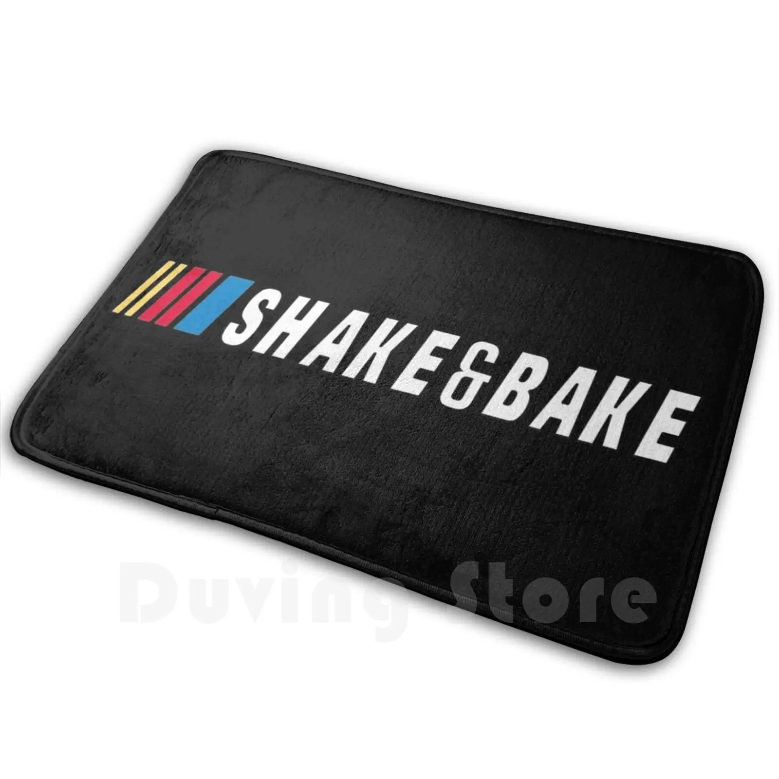 Shake And Bake Shirt Racing Soft Non-Slip Mat Rug Carpet Cushion Shake And Bake Shake Bake Vintage Retro Racing Ricky