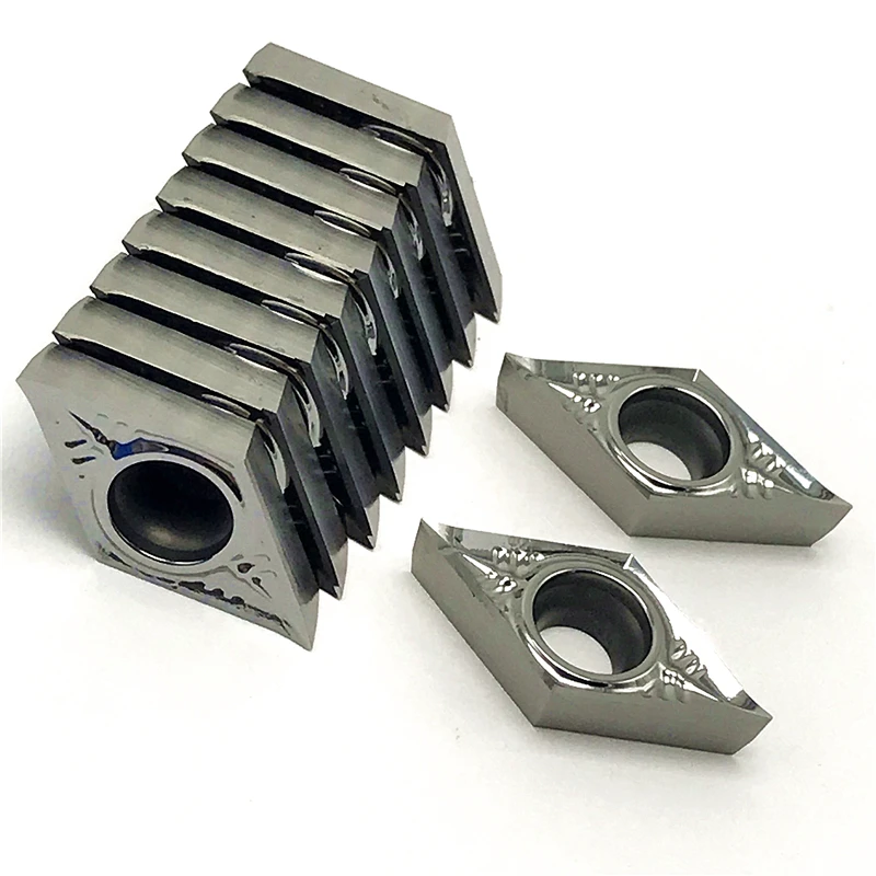 DCGT11T308 AK H01อลูมิเนียมเครื่องมือคาร์ไบด์แทรกเครื่องมือ DCGT 11T308คาร์ไบด์ไม้เครื่องมือคุณภาพสูงแทรก