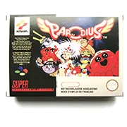 Parodius Non-Sense Fantasy pal game cartridge For snes pal console video game