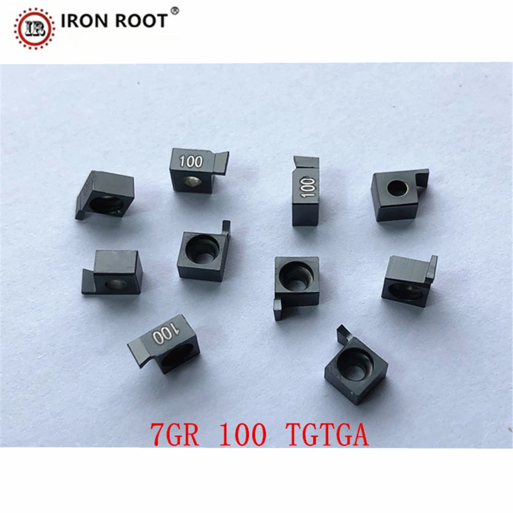 الحديد الجذر الحز إدراج 7GR 200 TGA CNC أداة القطع المعدنية P.M.K الأخدود الضحلة كربيد إدراج