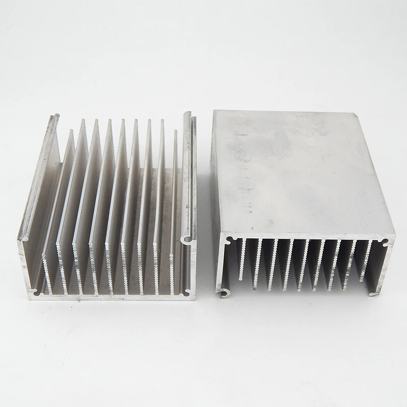 DIY 8CM FAN Mating Wind Tunnel Radiator Heatsink High Power Circuit Heat Dissipation 100*80*80mm