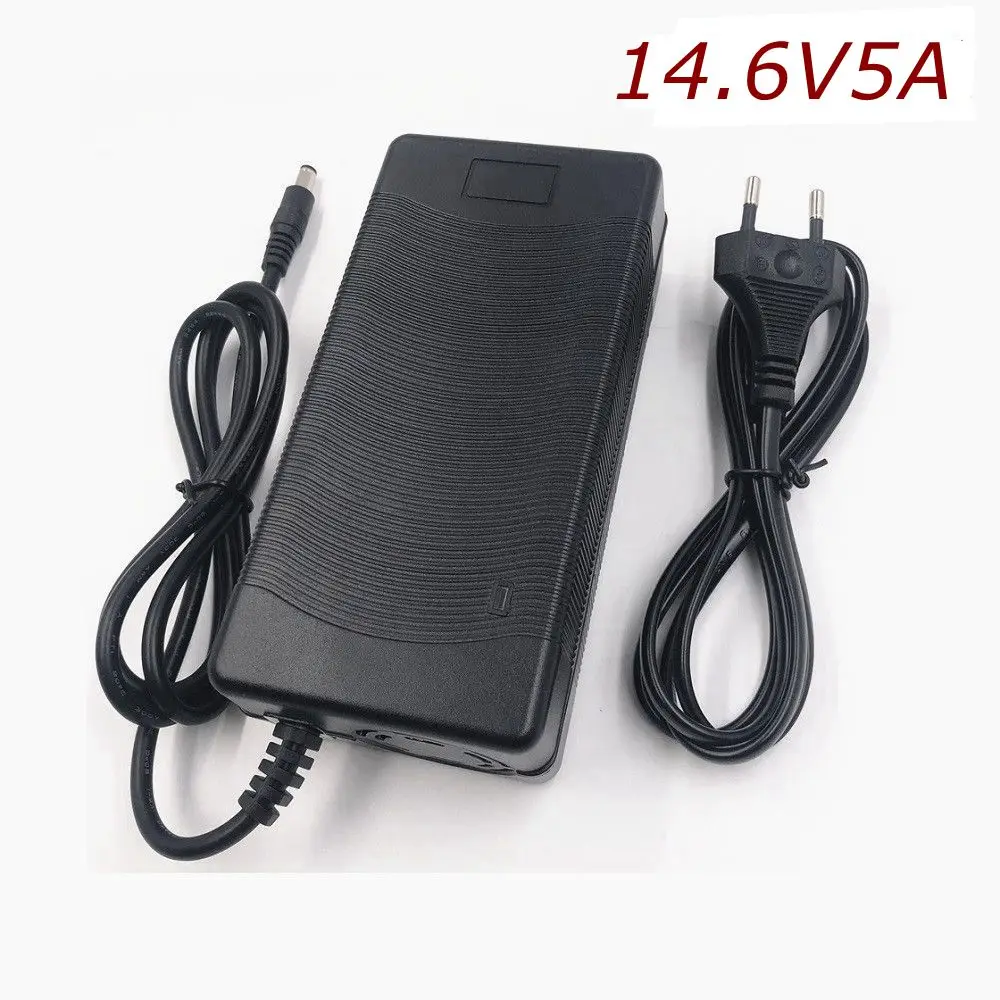 14.6V 5A LiFePO4 charger 4Series 12V 5A Lifepo4 battery charger 14.4V battery smart charger For 4S 12V LiFePO4 Battery