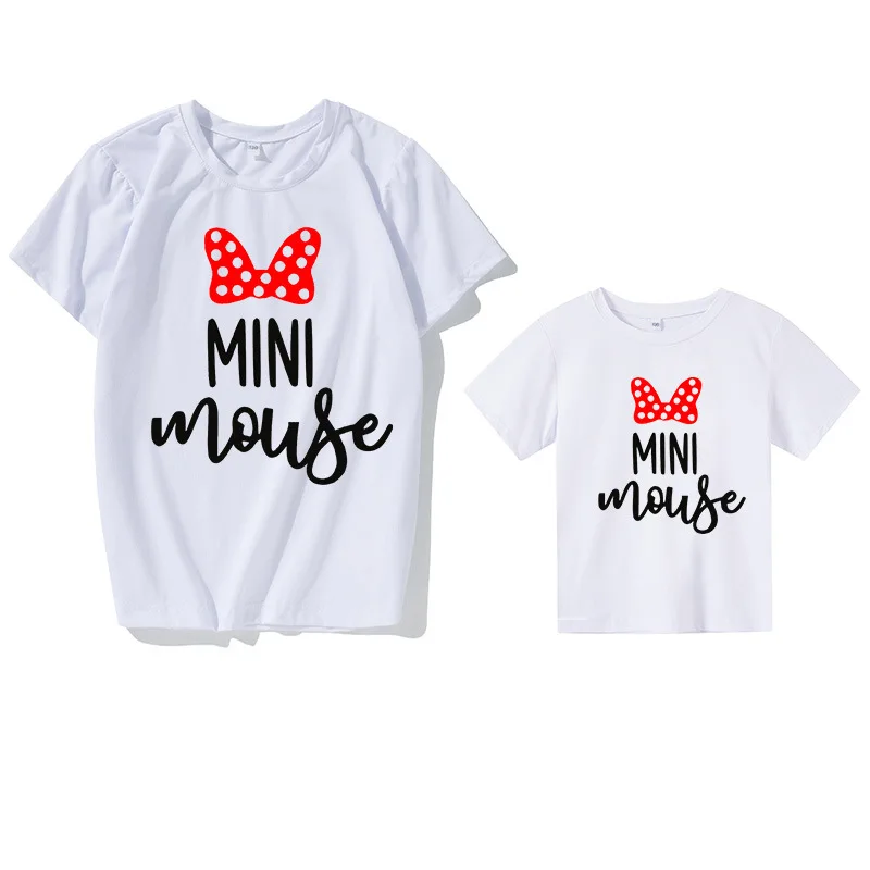 Family matching clothing Daddy Mommy and me T-shirt 2022 summer mother and daughter T-shirt father and son T-shirt family wear