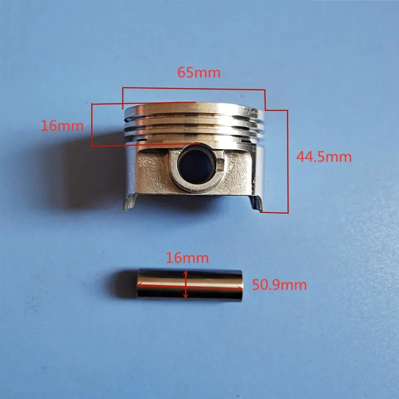 FJ180V PISTON KIT 65MM FOR KAAZ KAWASAKI FC180 MTD WEIBANG WB536HK 179CC 4T 4 ~ 6.5HP MOWERS CYLINDER RINGS PIN CLIPS ASSEMBLY