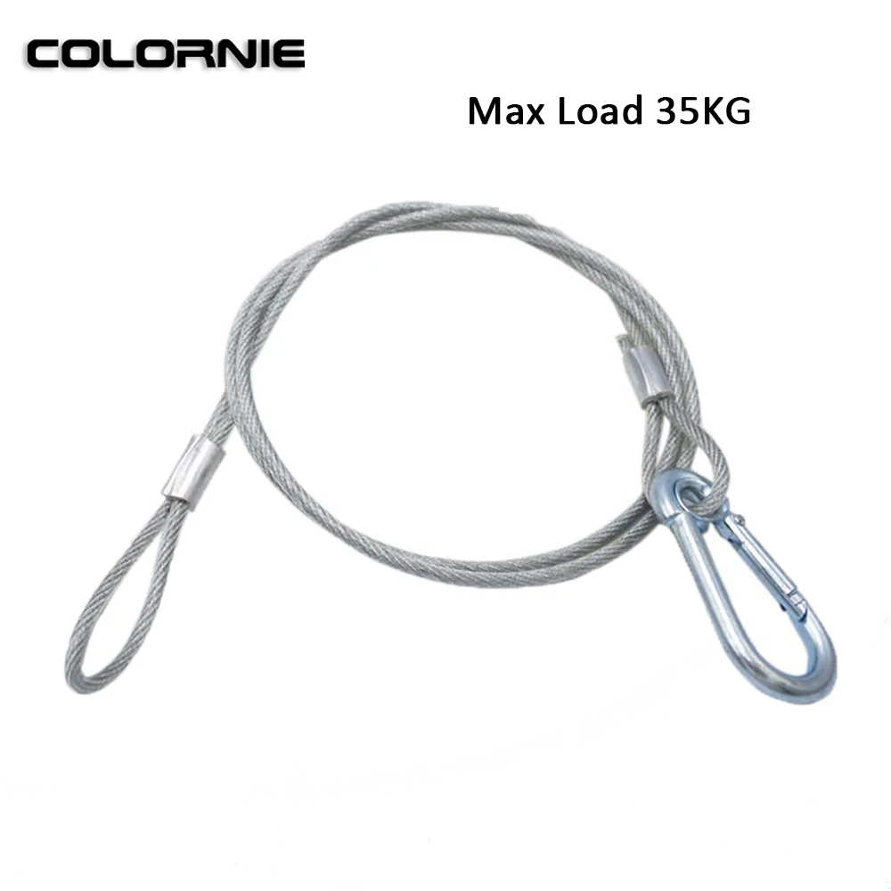 Stage Light Safety Cable Steel Wire Safety Ropes Security Cable Max Load 35KG For Led Moving Head Par Light Stage Light