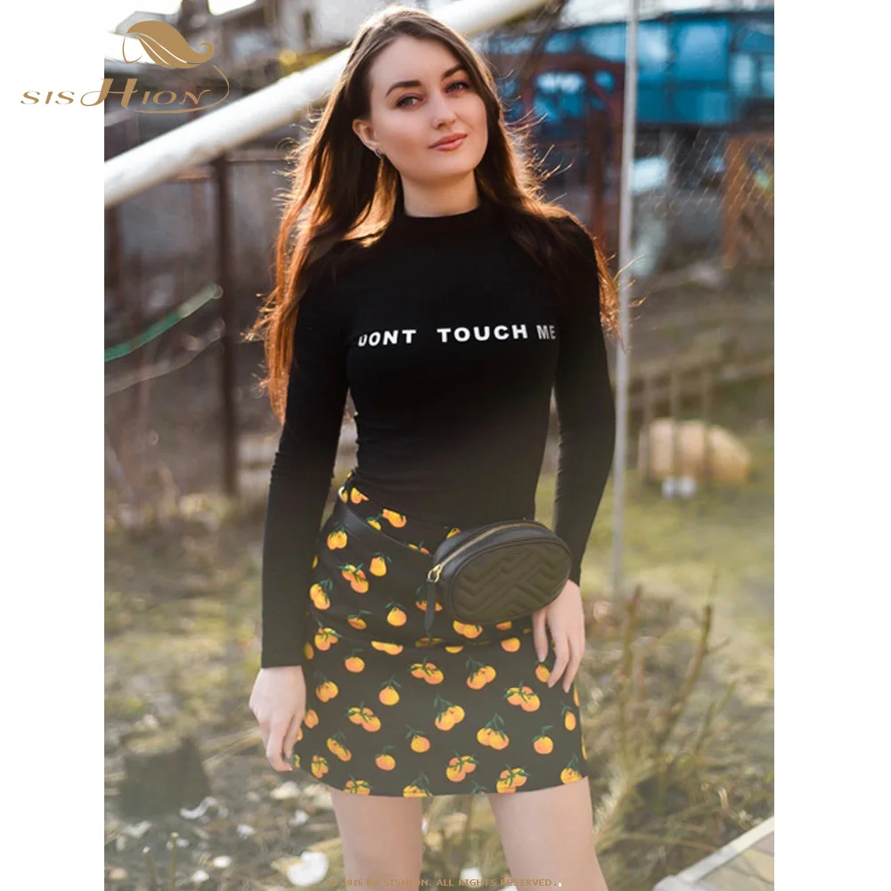 SISHION Dropshipping Floral Toucan Print Mini Rock SS0008 Baumwolle Vintage Schlank Retro Sexy Röcke Frauen Damen Frauen Rock Y2K – Detail 5