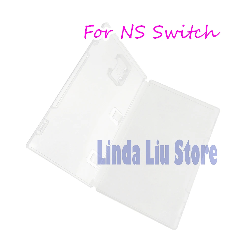 1pc/lot Transparent Protective Plastic Game card Cartridge box Shell For Nintend Switch NS With Book Holder Inserted Cover