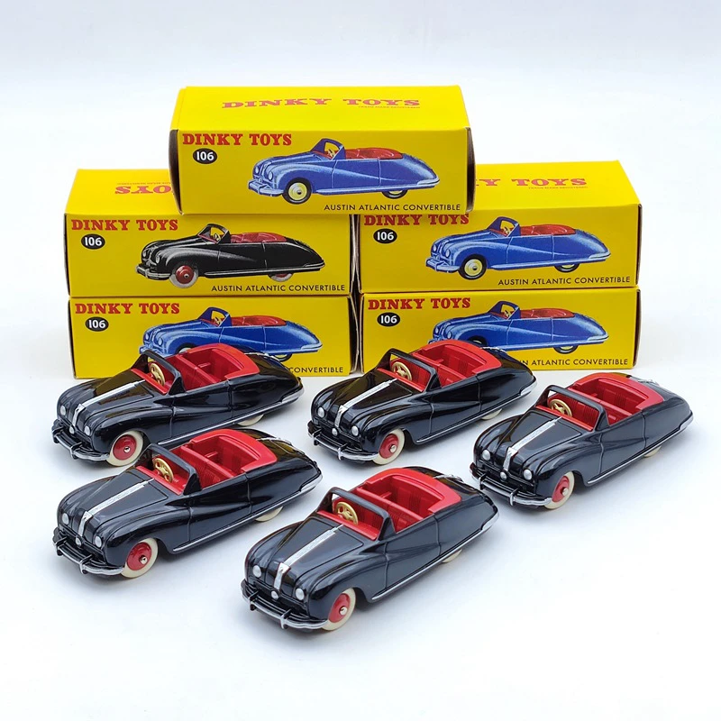 

Lot Of 5Pcs DeAgostini 1:43 Dinky Toys 106 Atlantic Convertible Diecast Limited Collection