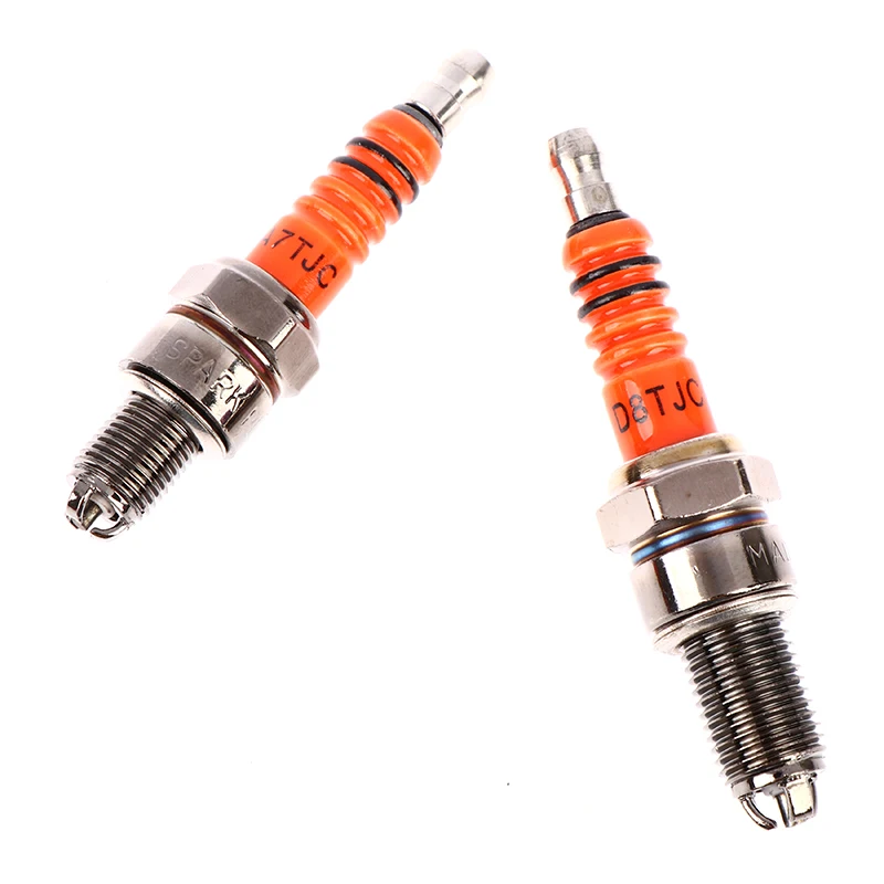 1PC 3 Electrode Spark Plug A7tc D8TC for 50cc 110cc 125cc Atv Scooter Dirt Bike