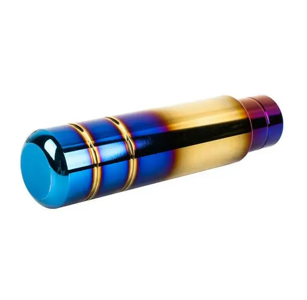 

Car Aluminum Burnt Blue Gear Shift Knob Shifter Lever Head MT AT Fit For Honda Toyota Nissan Mitsubishi Ford Chevrolet Subaru