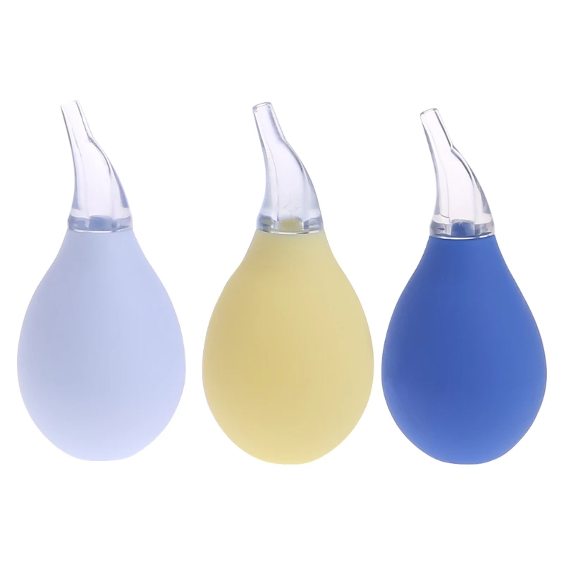 Baby Nasal Aspirator Suction Soft Tip Mucus Vacuum Runny Nose Cleaner J22