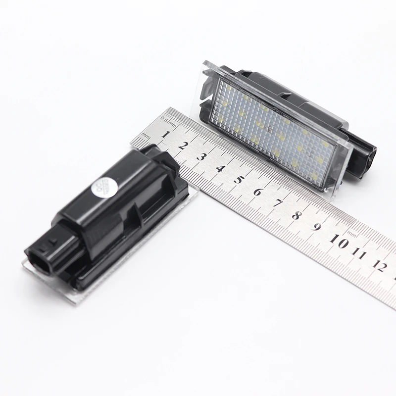LED No Error Canbus Car Number License Tail Plate Light Bulbs Lamp For Renault Clio 3 4 Twingo 2  Laguna 2 Vel Satis image 6