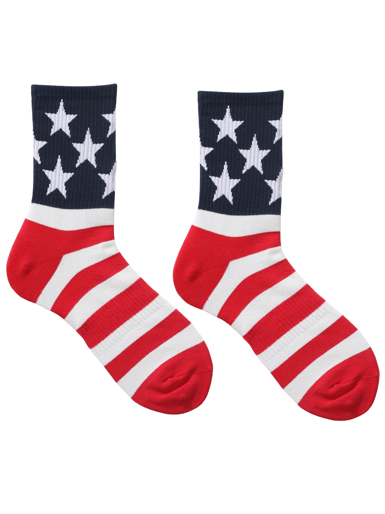 2021 Fall/Winter New Men Socks American Flag Cotton Socks Independence Day Gift Women's Socks Drop shipping