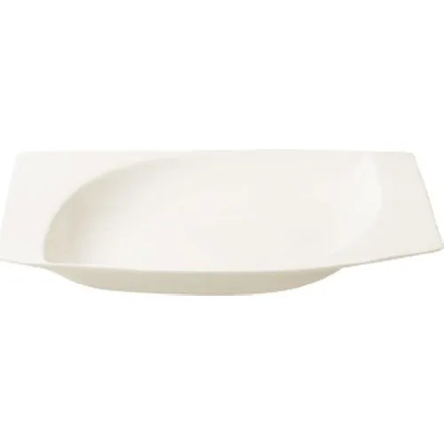 Pasabahce Porcelain Mazza Ellipse Plate 20x13 cm