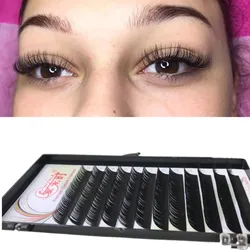 New Arrival 0.03mm CC Curl Eyelash Extension,False Mink Eye Lashes Super Soft Natural Individual Eyelashes