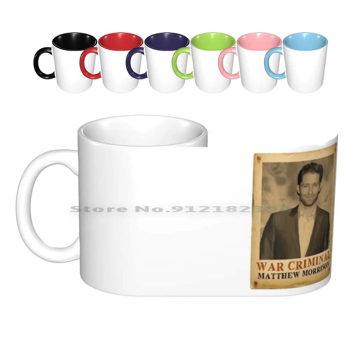 Matthew Morrison War Criminal Ceramic Mugs Coffee Cups Milk Tea Mug Matthew Morrison Matthew Morrison War Criminal Will