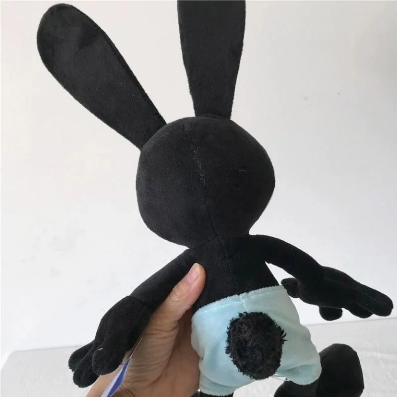 Oswald The Thỏ May Mắn Sang Trọng Disney Đồ Chơi Chuột Mickey Đáng Thú Nhồi Bông Cho Trẻ Em Ngủ Bé Gái Yêu Thích Búp Bê Quà Tặng Sinh Nhật