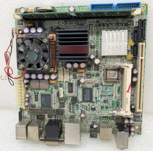 MB879-R 100% OK Original Embedded Mini-ITX Mainboard IPC Computer Industrial mITX Motherboard SBC Board With CPU RAM