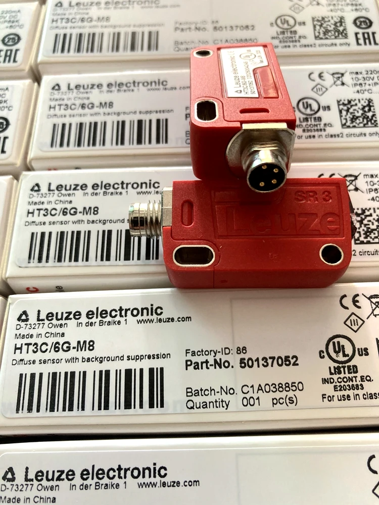 100% New Original LEUZE photoelectric switch  HT3C / 6G-M8 replace HRTR 3B / 66-S8