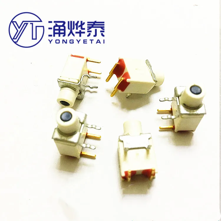 

YYT 5PCS Small button switch without handle, press EP11FPD1ABE self-reset button switch with 2Pin