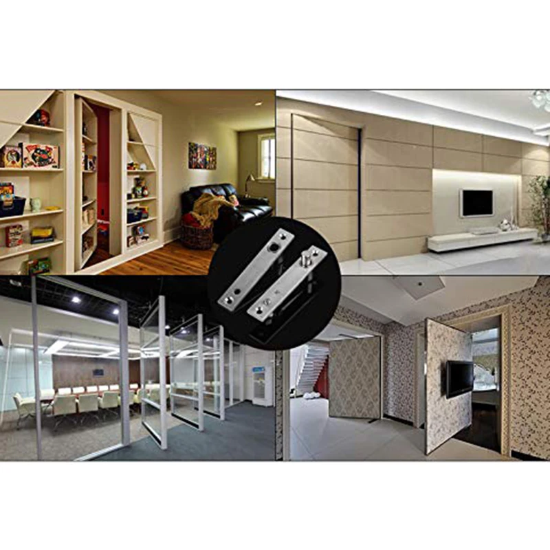 Đồng Hồ Nam Dây Thép Không Gỉ Trục Cửa Bản Lề Dày Trục Lề Cho Cửa Gỗ 360 Độ Trục Thép Không Gỉ Murphy Cửa Xoay bản Lề